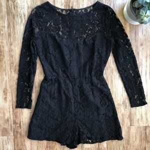 BB Dakota Lace Romper